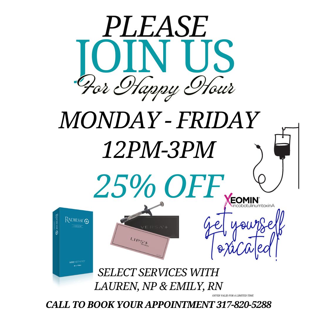 Xeomin and Dermal Filler Discount Happy Hour at Pure Image Laser and Spa - Botox Treatments