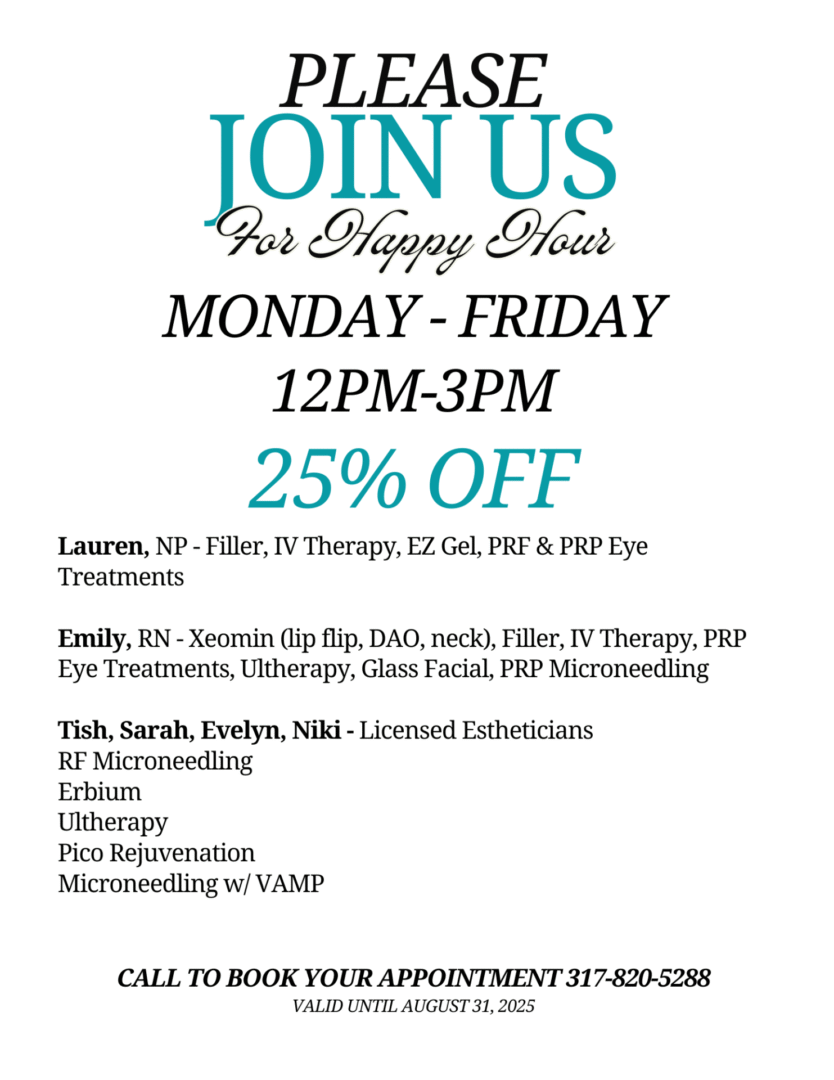 Happy Hour Spa Deals with 25% Off Treatments at Pure Image Laser