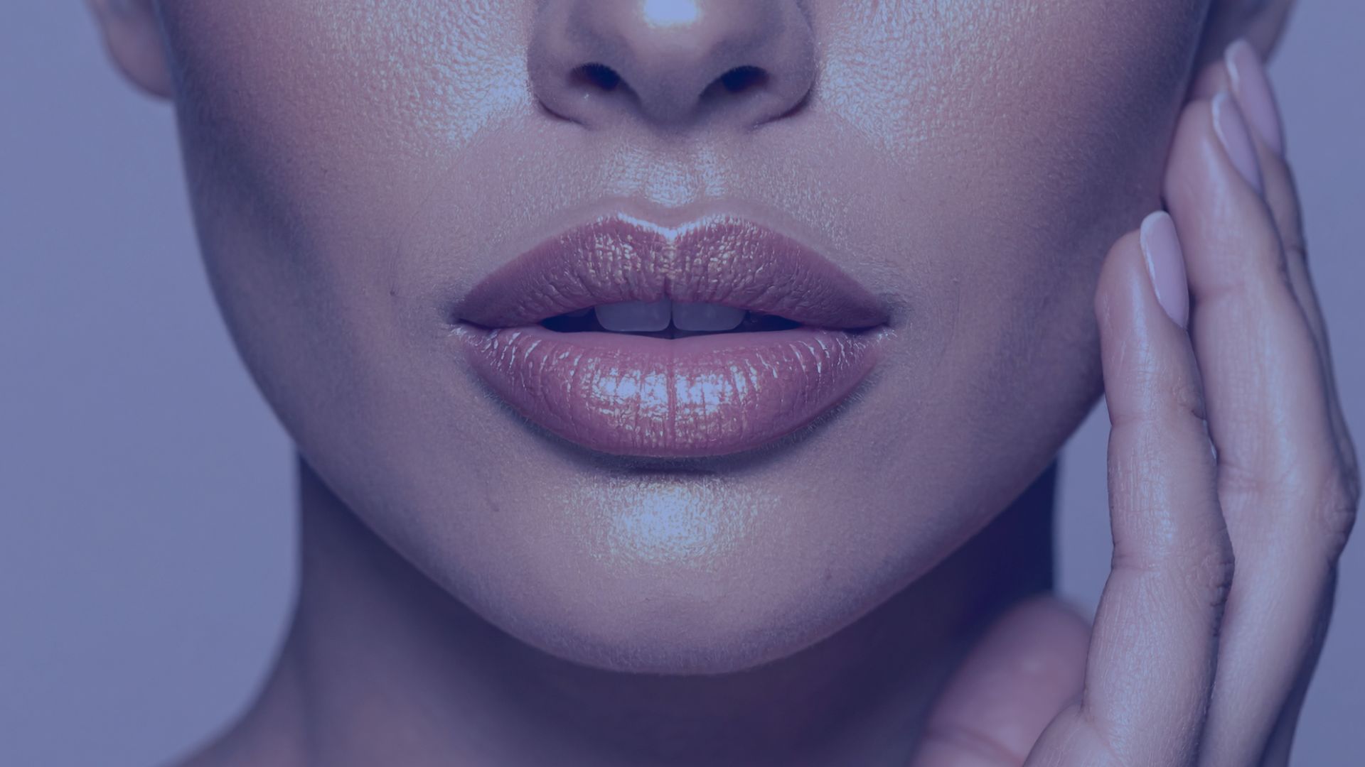 Close-up of smooth glowing lips and skin representing injectable and filler treatments at Pure Image Laser and Spa in Indianapolis