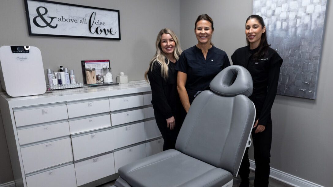 Injectable treatment room and medical team at Pure Image Laser & Spa in Indianapolis