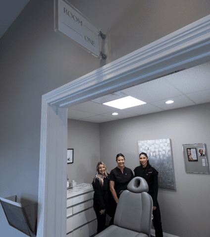 Pure Image Laser and Spa team inside the Indianapolis medical spa location
