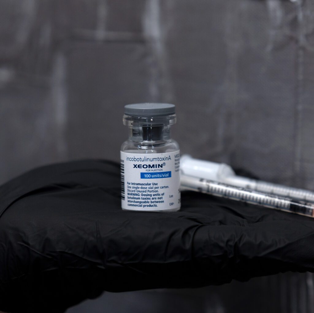 Botox vial used for injectable treatments at Pure Image Laser & Spa in Indianapolis