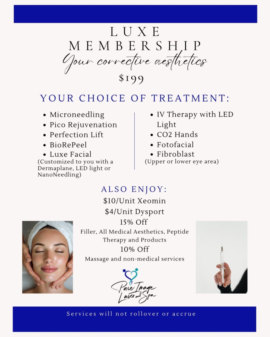 VIP Luxe Membership at Pure Image